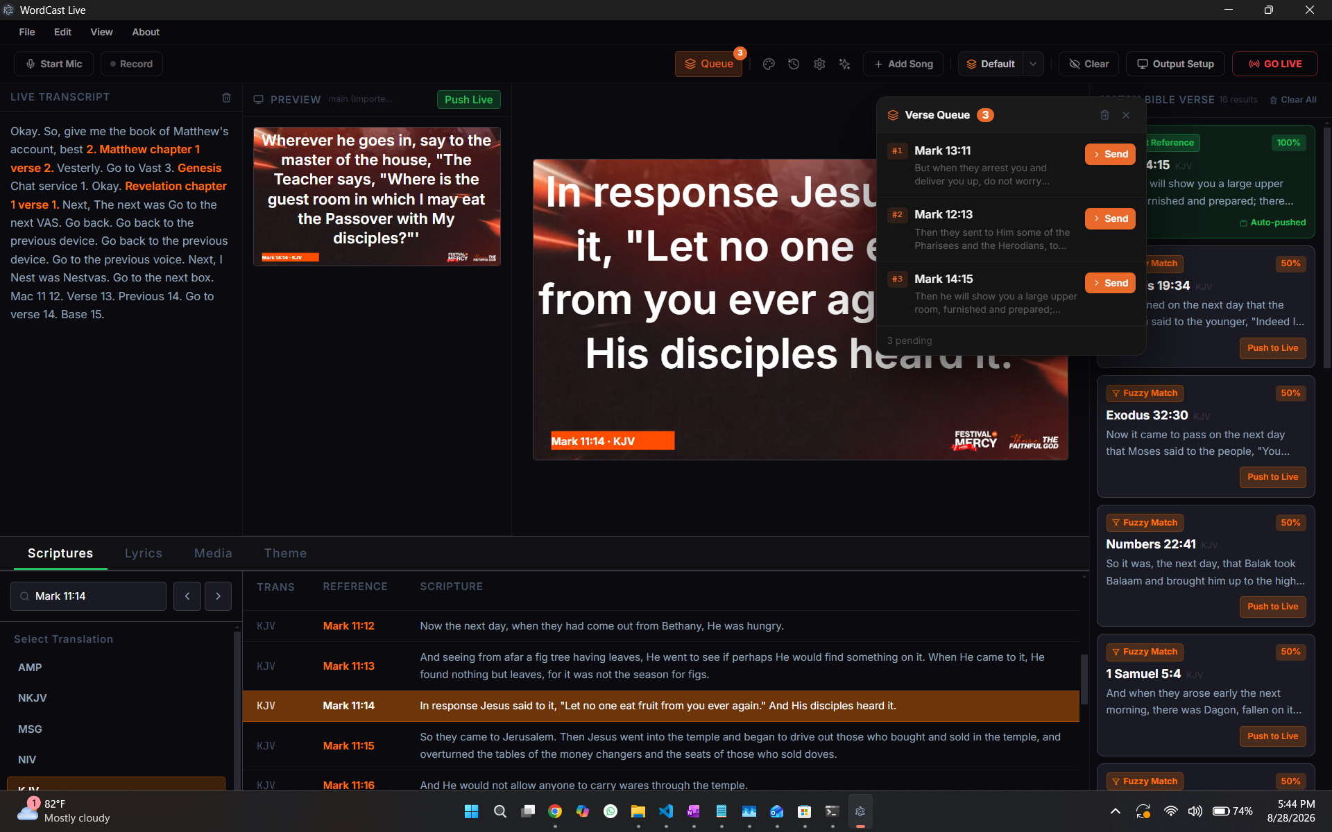 Auto Bible Detect & Queue