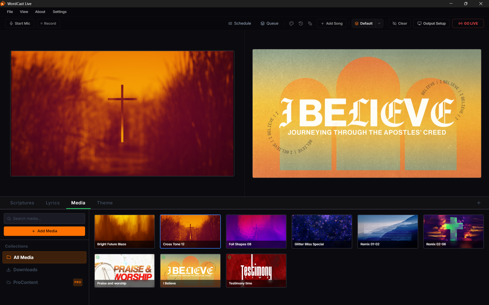 Theme & Media Manager